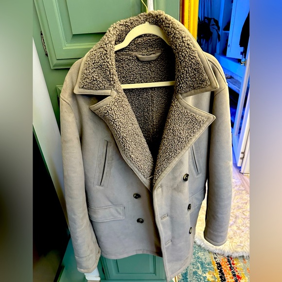 Zara Jackets & Coats Zara Peacoat Poshmark